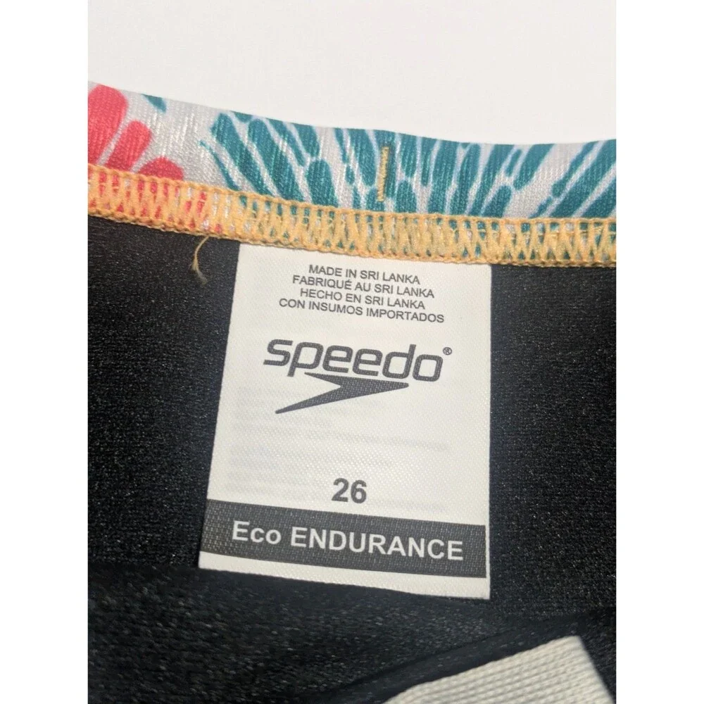 Speedo‎ Eco Endurance Citrus Love Floral Swim Brief Men's 26